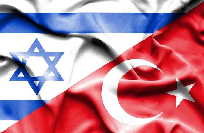 六角星和月亮的国旗