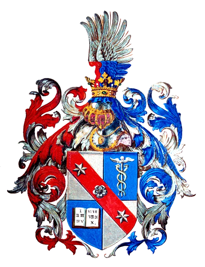 古典图标蓝红卡通