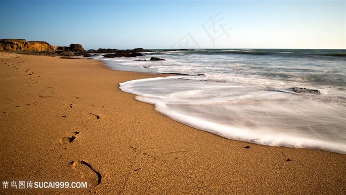 沙滩海边海景壁纸