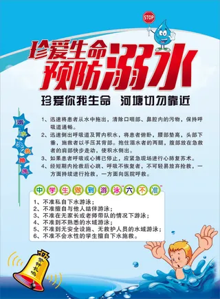 珍爱生命 预防溺水