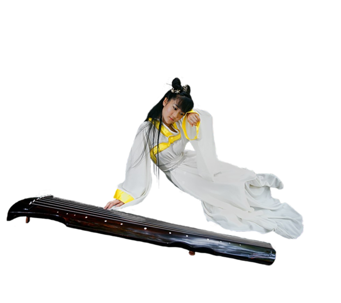 24 (2)免抠元素 免抠摄影 美女 人物 服装 古风 演奏