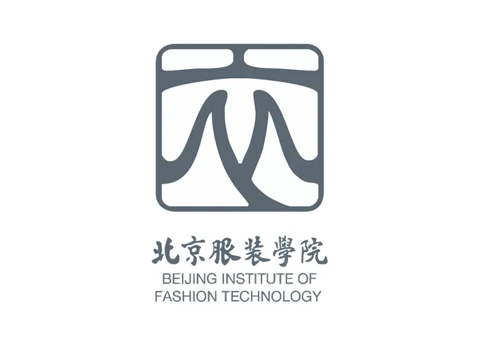 北京服装学院矢量LOGO标志ai矢量模版下载