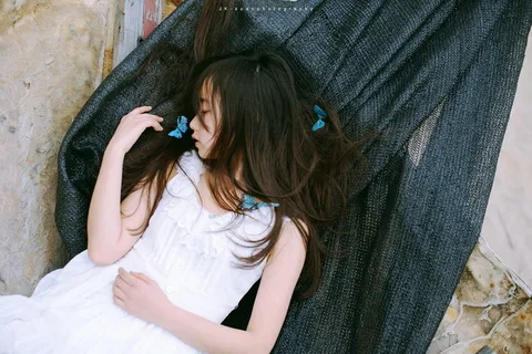 摄影图片人物美女模特照片