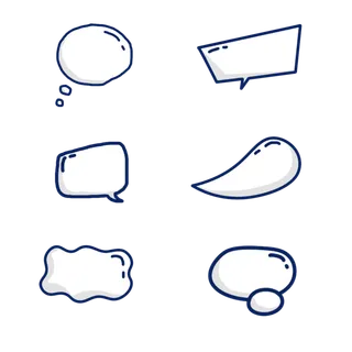 气泡对话框边框