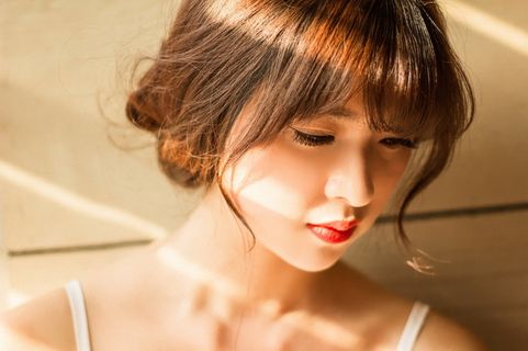 摄影图片人物美女模特照片