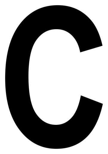 字母C PNG免抠(2100x2970)