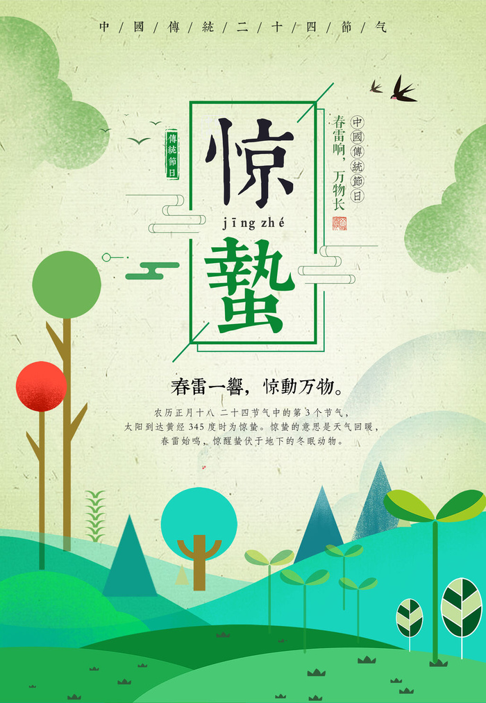 惊蛰二十四节气惊蛰