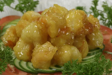 蜜汁虾球  蜜汁虾球