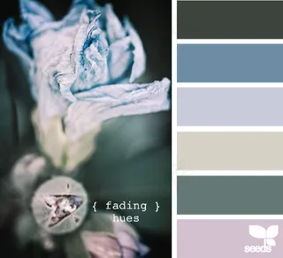 冬天系配色色卡色彩搭配