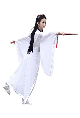 15 (4)免抠元素 免抠摄影 美女 人物 服装 古风 演奏