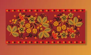 中式传统花朵纹样