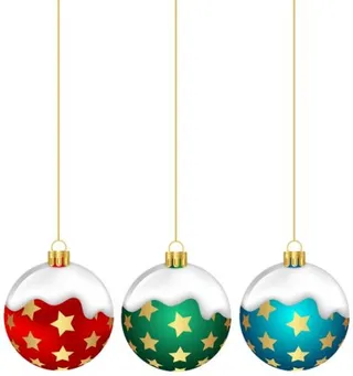 圣诞球小玩意免抠