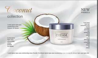 设计广告化妆品素材