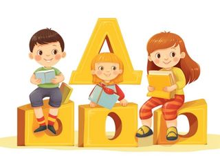 儿童英文字母免抠