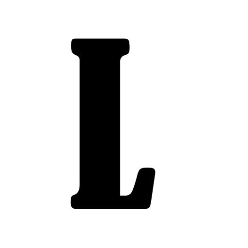 字母L PNG免抠(1500x1500)