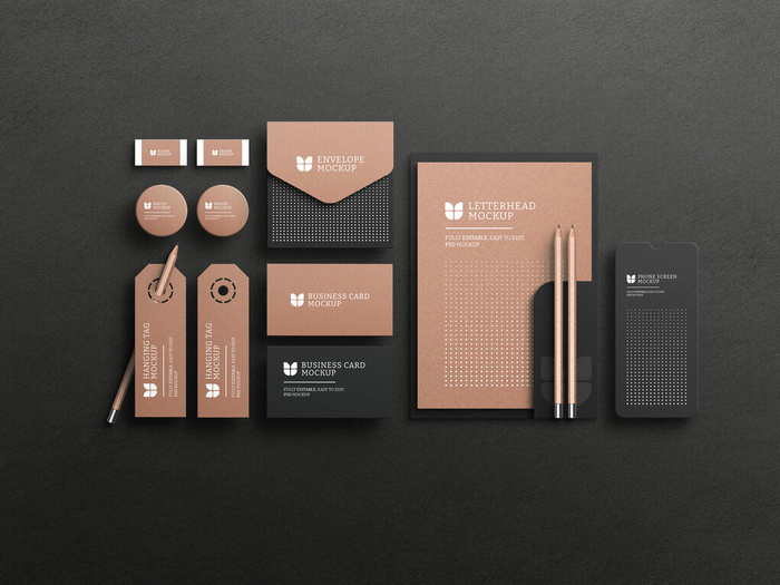 设计品牌标识样机素材