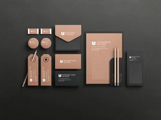 设计品牌标识样机素材