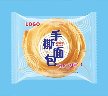 手撕面包 包装 样机 设计