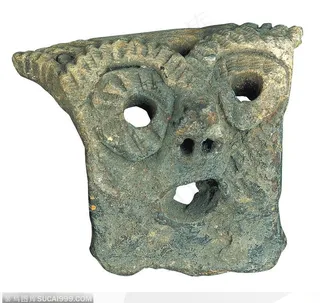 马家浜遗址出土兽面器耳