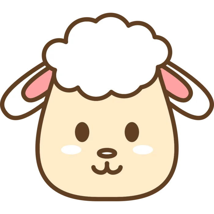 小羊简笔画图标