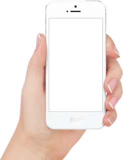 手拿手机手势免抠png