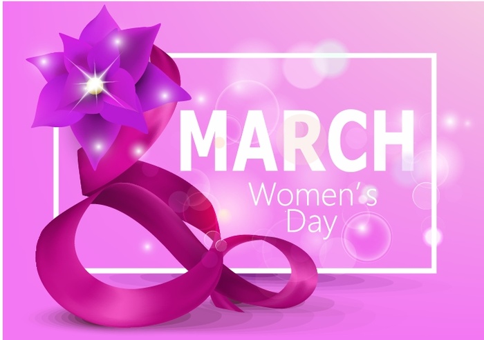 三八妇女节女神节贺卡素材