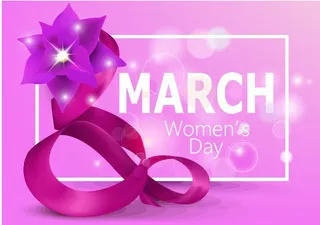 三八妇女节女神节贺卡素材