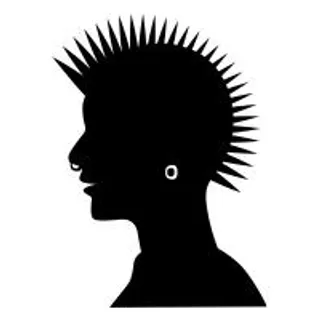 朋克发型 PNG免抠