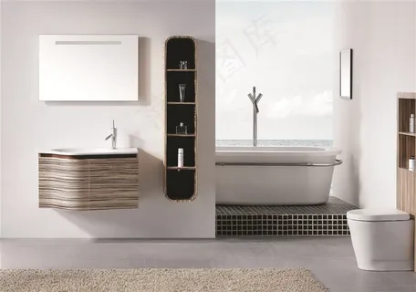 清新大气的室内背景