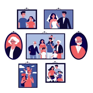 扁平化人物场景办公互联网等距ai矢量设计网页海报UI素材插画