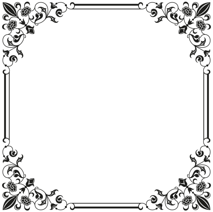 欧式复古线条边框花纹AI矢量LOGO角框花边分割线设计PSD卡片素材