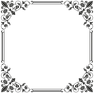 欧式复古线条边框花纹AI矢量LOGO角框花边分割线设计PSD卡片素材