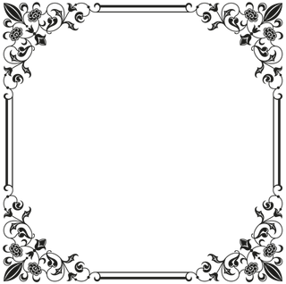 欧式复古线条边框花纹AI矢量LOGO角框花边分割线设计PSD卡片素材