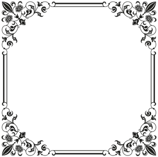 欧式复古线条边框花纹AI矢量LOGO角框花边分割线设计PSD卡片素材