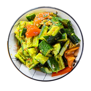 刀拍黄瓜免扣素材