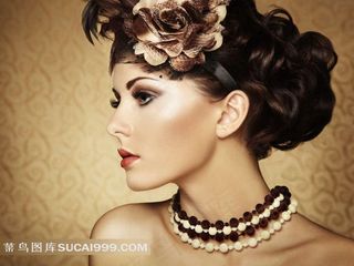 欧美范女生头像图片