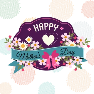 母亲节标贴