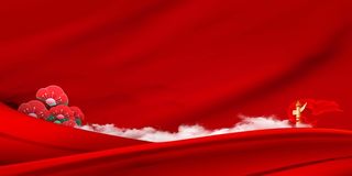 党建背景 红色党建背景展板