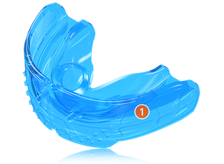 鞋底蓝色透明素材