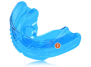 鞋底蓝色透明素材