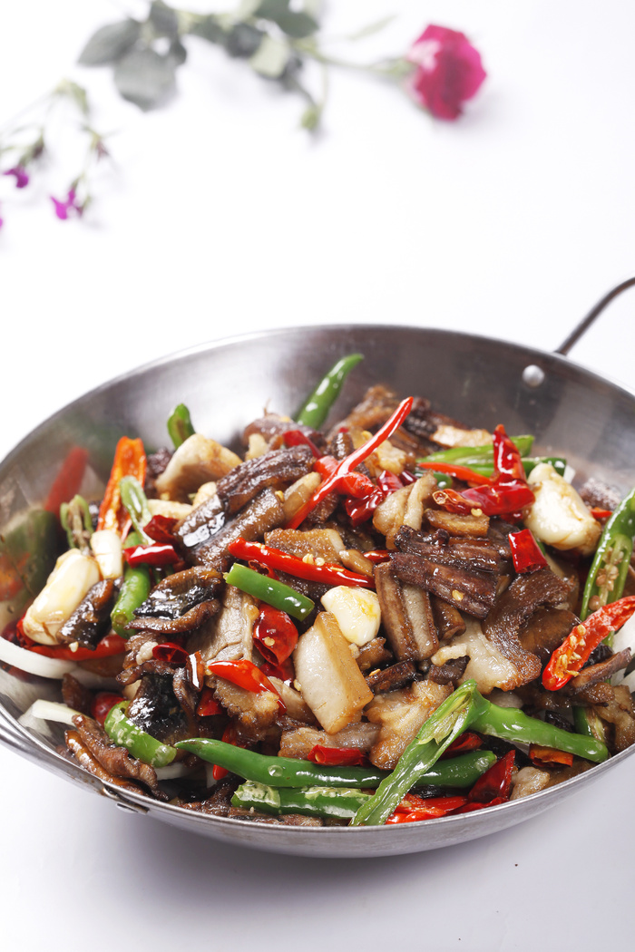 干锅腊肉鳝鱼