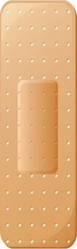 绷带 PNG免抠(650x2080)