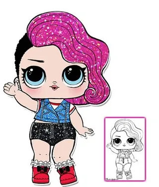 哈哈。惊喜！娃娃 PNG免抠