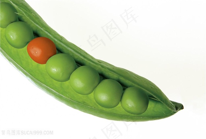 素食豌豆素材图片