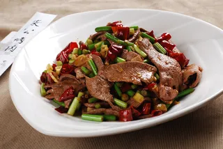 川菜湘菜高清菜谱 湘西猪肝