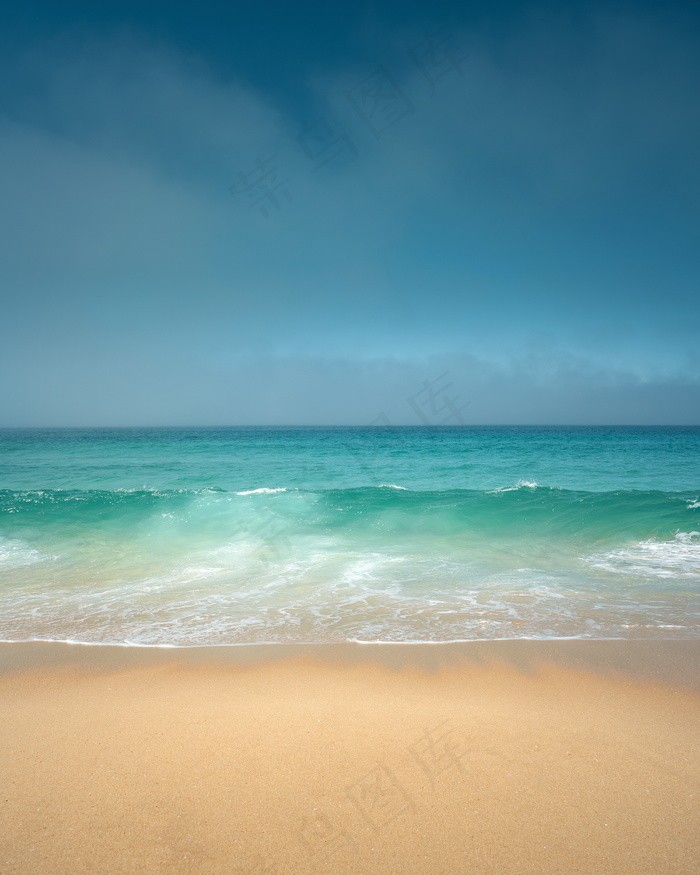 海岸沙滩唯美风景图片