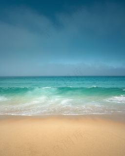 海岸沙滩唯美风景图片