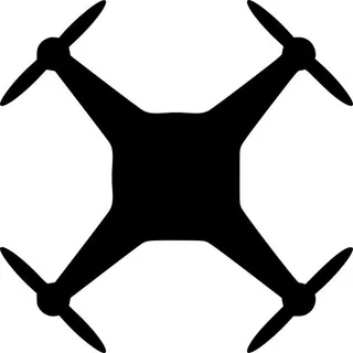 无人机四轴飞行器 PNG免抠