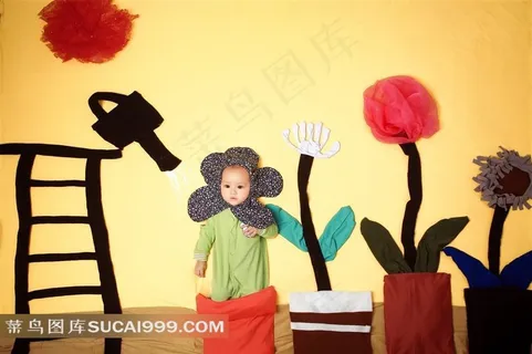 宝宝满月艺术照