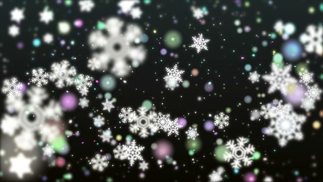 背景, 黑色, 模糊, 丰富多彩, 雪花, 圣诞节, 雪